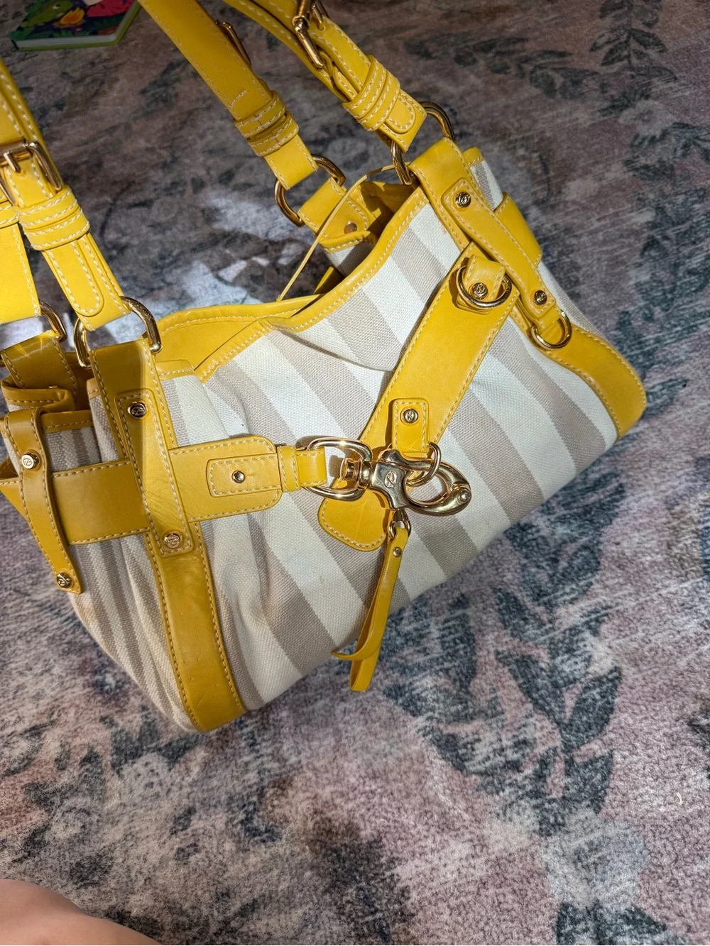 Vintage 2000s Francesco Biasia shoulder satchel
